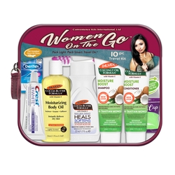 Convenience Kits International, Women’s Deluxe 11pc Multicultural Travel Kit Featuring: Palmer’s Hair Products