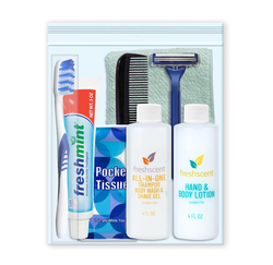 Unisex 9 pc Convenient Hygiene Kit